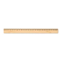 Kép 2/2 - 30 cm-es bambusz vonalzó