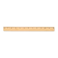 Kép 1/2 - 30 cm-es bambusz vonalzó