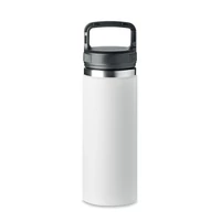Kép 2/4 - Duplafalú termoszpalack 500 ml, fehér
