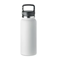 Kép 2/5 - Duplafalú termoszpalack 970 ml, fehér