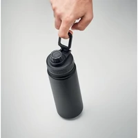 Kép 2/3 - Duplafalú palack 500 ml, fekete