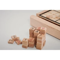 Kép 1/5 - Fa sudoku társasjáték