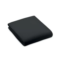 Kép 1/3 - Vékony RPET polár takaró 130 g, fekete