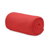 Kép 3/4 - Vékony RPET polár takaró 130 g, piros