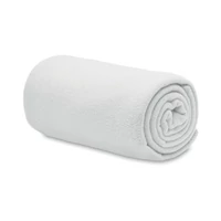 Kép 3/3 - Vékony RPET polár takaró 130 g, fehér