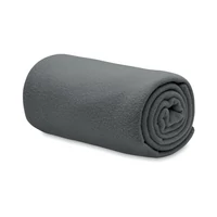 Kép 3/4 - Vékony RPET polár takaró 130 g, sötétszürke