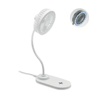 Kép 2/4 - Asztali töltő ventilátorral