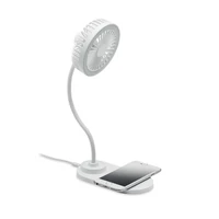 Kép 4/4 - Asztali töltő ventilátorral