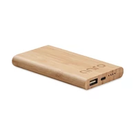 Kép 2/6 - 4000 mAh bambusz powerbank