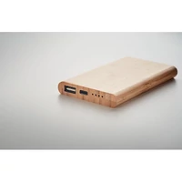 Kép 4/6 - 4000 mAh bambusz powerbank