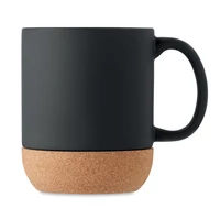 Kép 2/3 - Matt kerámia bögre 300 ml, fekete