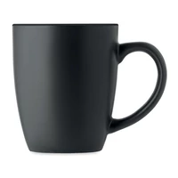 Kép 2/3 - Kétszínű kerámia bögre 290 ml, fekete
