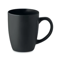 Kép 1/3 - Kétszínű kerámia bögre 290 ml, fekete