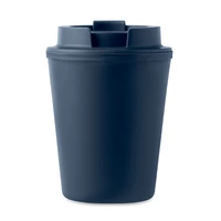 Kép 2/5 - Újrahasznosított PP pohár 300 ml, tengerészkék