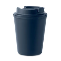 Kép 3/5 - Újrahasznosított PP pohár 300 ml, tengerészkék