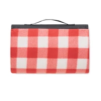 Kép 2/4 - RPET polár takaró 150 g, piros