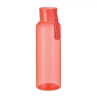 Kép 1/3 - Tritán palack 500ml, áttetsző piros