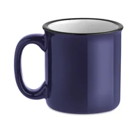 Kép 1/5 - TWEENIES Retró kerámia bögre, 240 ml, tengerészkék