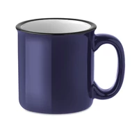 Kép 4/5 - TWEENIES Retró kerámia bögre, 240 ml, tengerészkék