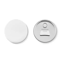 Kép 1/5 - Pin opener Hűtőmágnes és üvegnyitó, matt ezüst