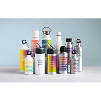 Kép 3/4 - BELO BOTTLE Duplafalú palack, 500 ml, fekete