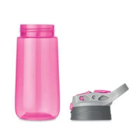 Kép 4/8 - Tritan™ palack, 450 ml, áttetsző rózsaszín