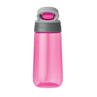 Kép 6/8 - Tritan™ palack, 450 ml, áttetsző rózsaszín
