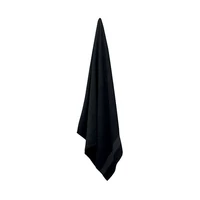 Kép 3/5 - Org. pamut törölköző 180x100, fekete