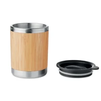 Kép 1/7 - Bambusz borítású pohár, 250 ml