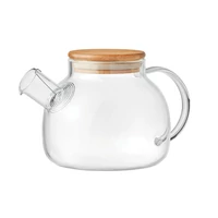 Kép 4/6 - Hőálló üveg teás kancsó 850ml