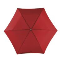 Kép 2/3 - FLAT szuper mini alumínium összecsukható esernyő, sötétvörös