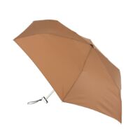Kép 2/5 - FLAT szuper mini alumínium összecsukható esernyő, barna