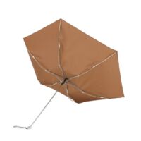 Kép 5/5 - FLAT szuper mini alumínium összecsukható esernyő, barna