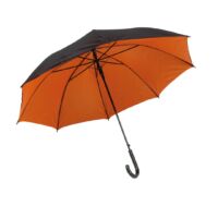 Kép 2/3 - DOUBLY automata esernyő, fekete, narancssárga