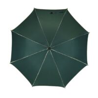 Kép 3/4 - WALTZ automata, fa esernyő, sötétzöld, bézs