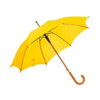Kép 2/3 - BOOGIE automata, fa esernyő, sárga