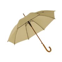 Kép 2/3 - BOOGIE automata, fa esernyő, bézs