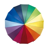 Kép 3/3 - RAINBOW SKY golf esernyő, szívárvány