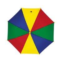 Kép 3/4 - LOLLIPOP gyermek esernyő, kék, zöld, vörös, sárga