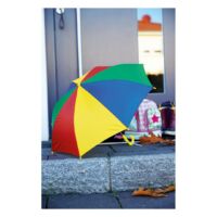 Kép 4/4 - LOLLIPOP gyermek esernyő, kék, zöld, vörös, sárga
