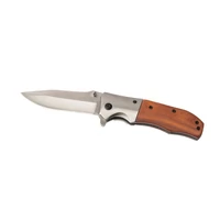 Kép 2/5 - HUNTSMAN vadászkés, bicska, barna, ezüst