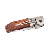 Kép 3/5 - HUNTSMAN vadászkés, bicska, barna, ezüst