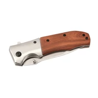 Kép 4/5 - HUNTSMAN vadászkés, bicska, barna, ezüst