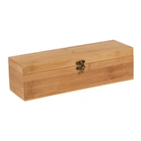 Kép 3/5 - BAMBOO PRECIOUS boros doboz és szett, barna