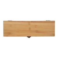 Kép 4/5 - BAMBOO PRECIOUS boros doboz és szett, barna