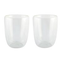 Kép 1/3 - DRINK LINE duplafalú üveg pohárszett, átlátszó
