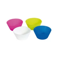 Kép 1/4 - CUPCAKE sütiforma, kék, zöld, fehér, magenta