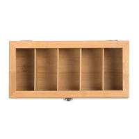 Kép 4/5 - TEA LOUNGE teakínáló, tároló doboz, barna
