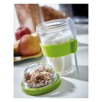 Kép 4/4 - CEREALS reggeliző bögre szett, almazöld
