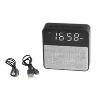 Kép 1/3 - GET UP bluetooth ébresztőóra, fekete, szürke